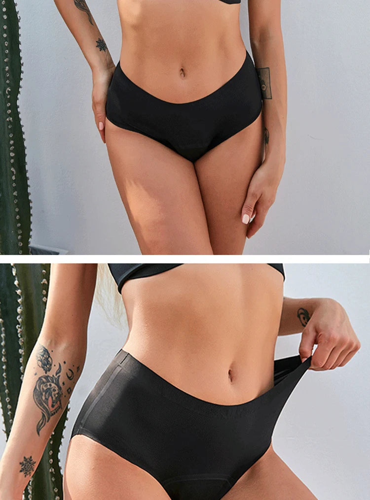 Sexy Leakproof Panties – 4-Layer Breathable Mesh Incontinence Briefs
