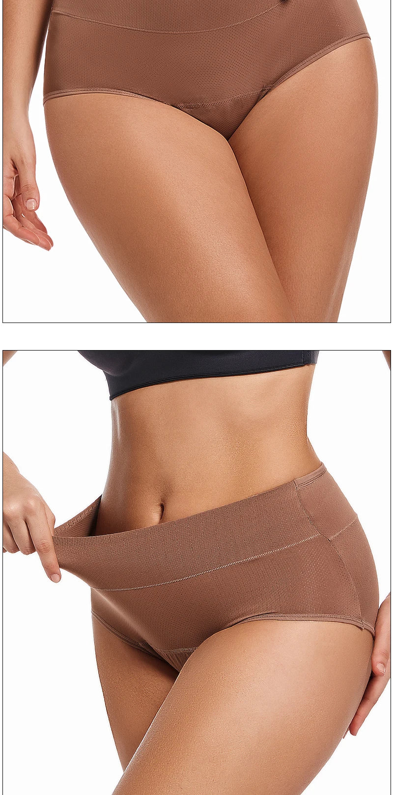 Women’s Leakproof Incontinence Underwear – Washable 3-Layer Absorbent Briefs