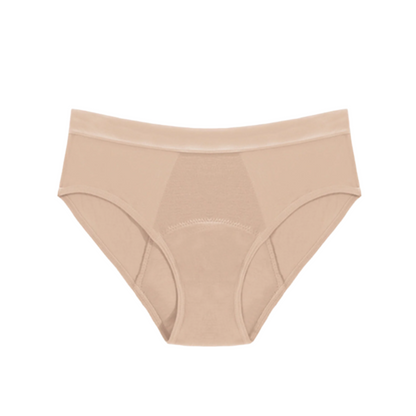 Bamboo Leakproof Mid-Rise Panties – 4-Layer Reusable Women’s Underwear (2pcs) - My Willio