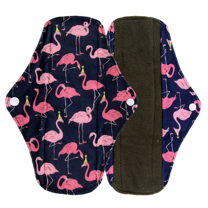5pcs Reusable Menstrual Pads – Washable Bamboo Charcoal Cloth Sanitary Pads for Women - My Willio