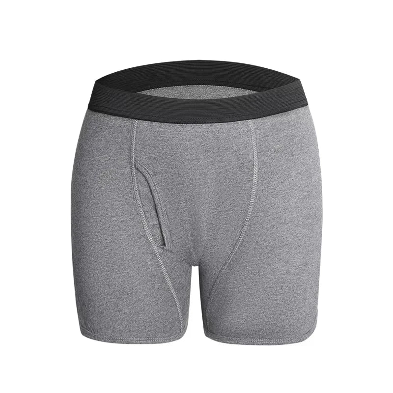 Men’s Leakproof Boxer Briefs – 4-Layer Absorbent Incontinence Underwear - My Willio