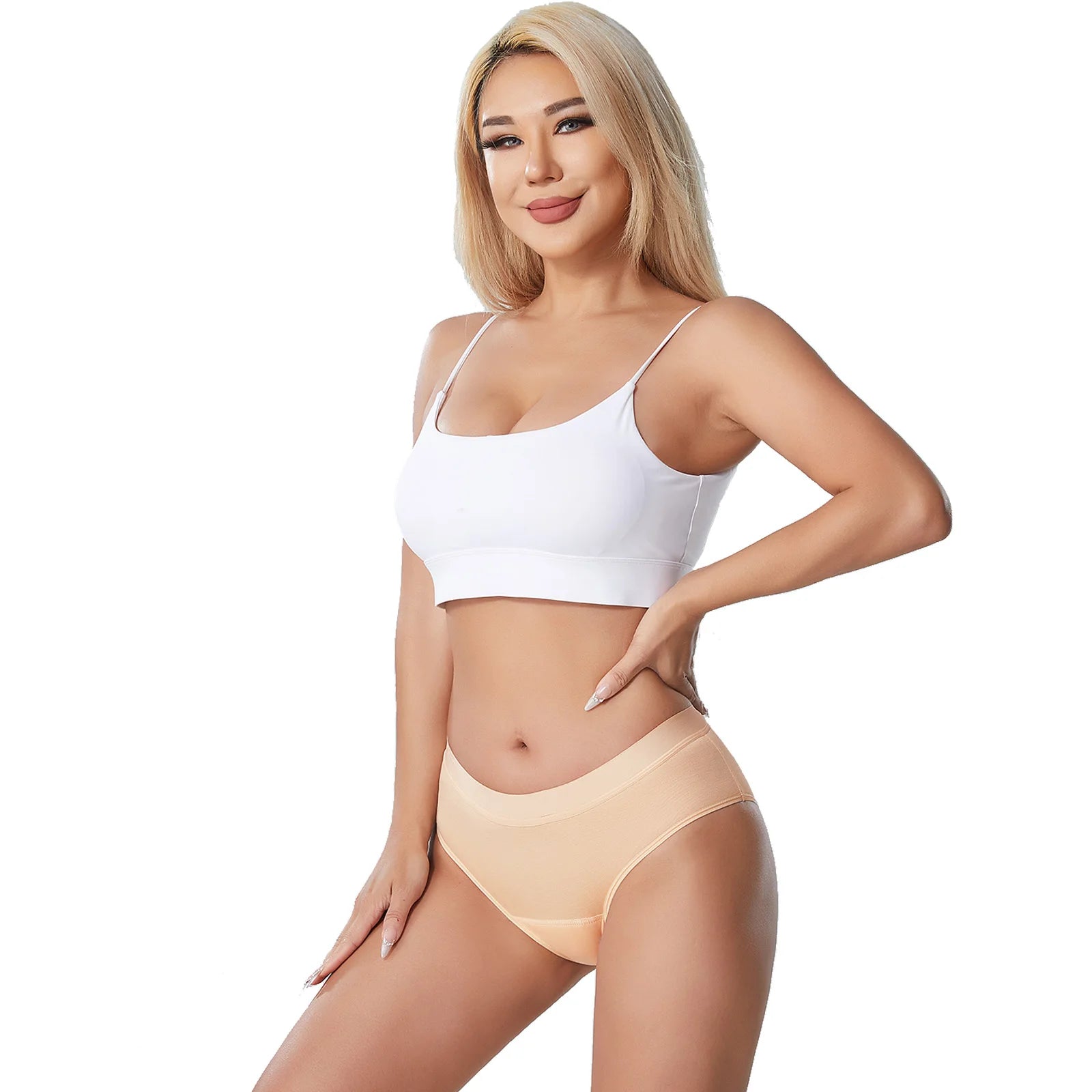 Bamboo Leakproof Mid-Rise Panties – 4-Layer Reusable Women’s Underwear (2pcs) - My Willio