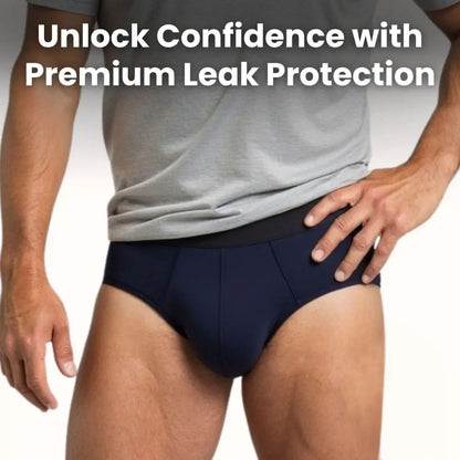 Men’s 4-Layer Leakproof Incontinence Briefs – Absorbent & Breathable - My Willio