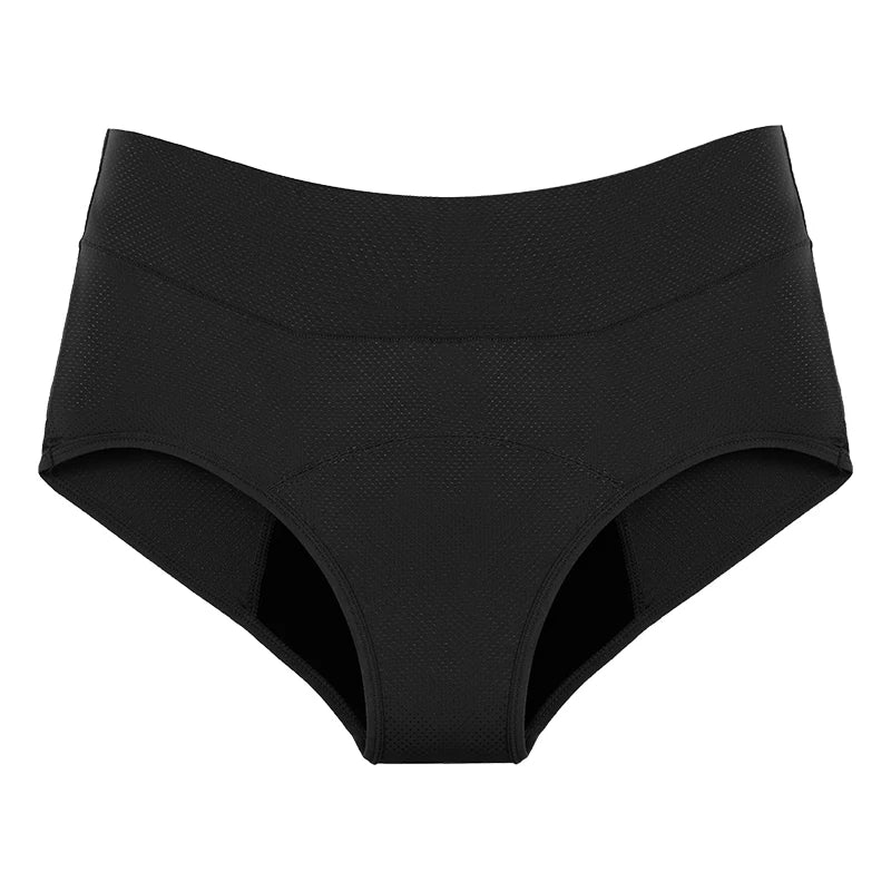 High-Waist Leakproof Panties – 3-Layer Absorbent Underwear (1pc) - My Willio