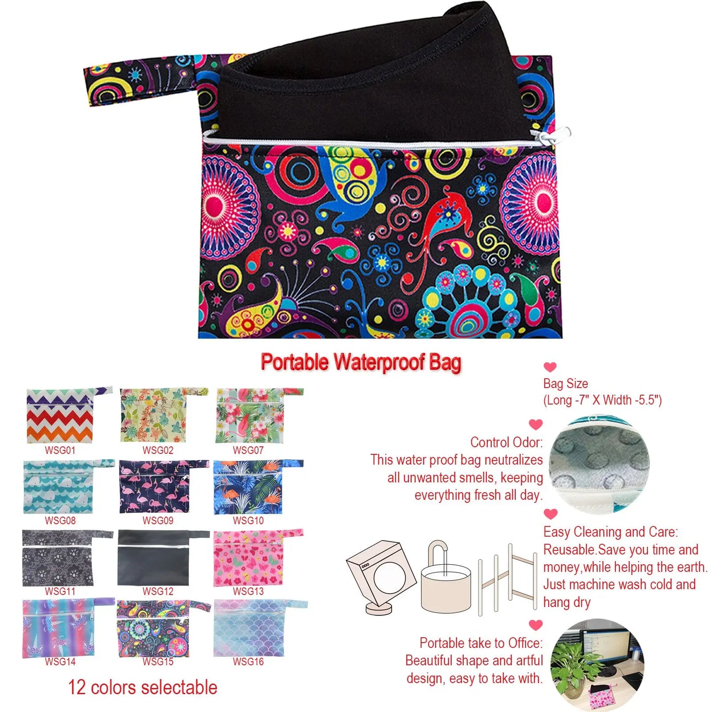 TravelMate Wet/Dry Organizer Bag - My Willio